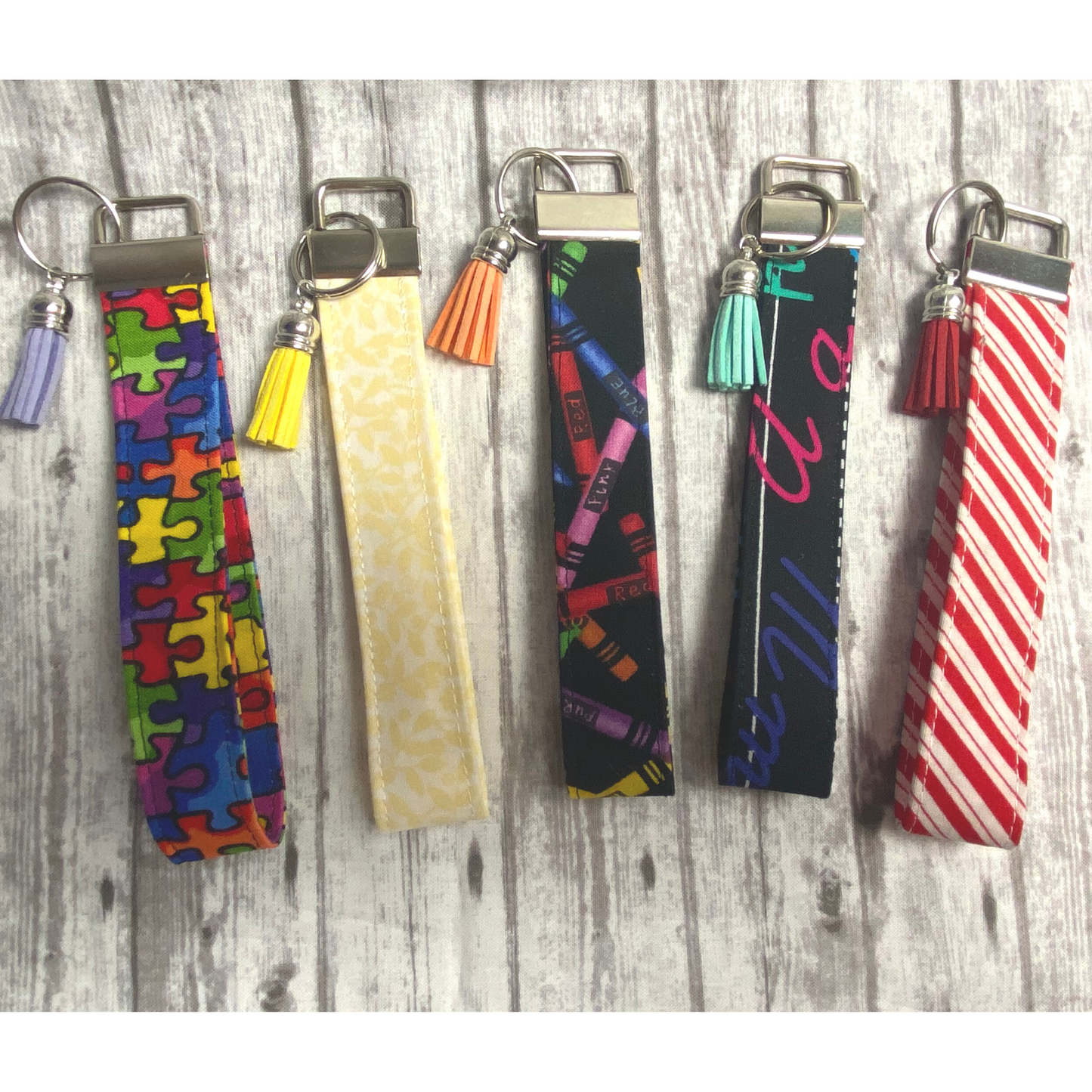 Wristlet keychain,
