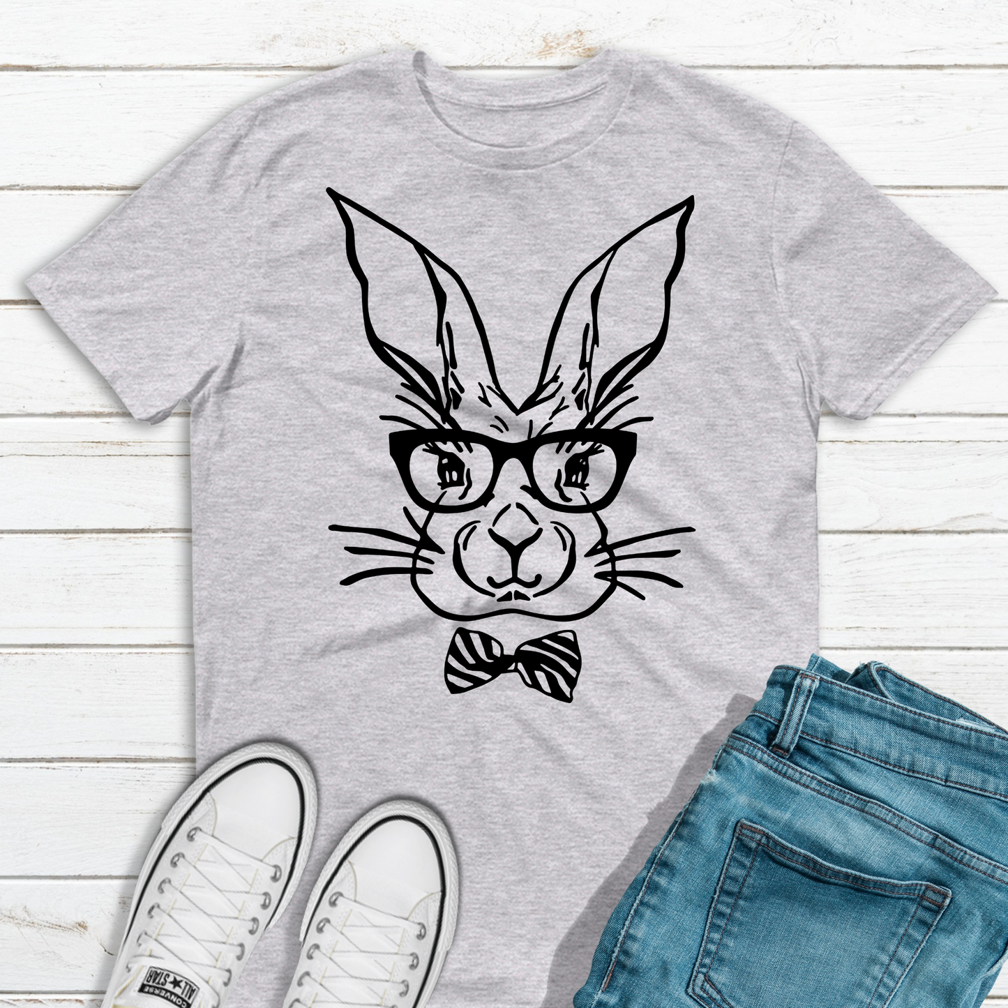 Easter Bunny with Glasses