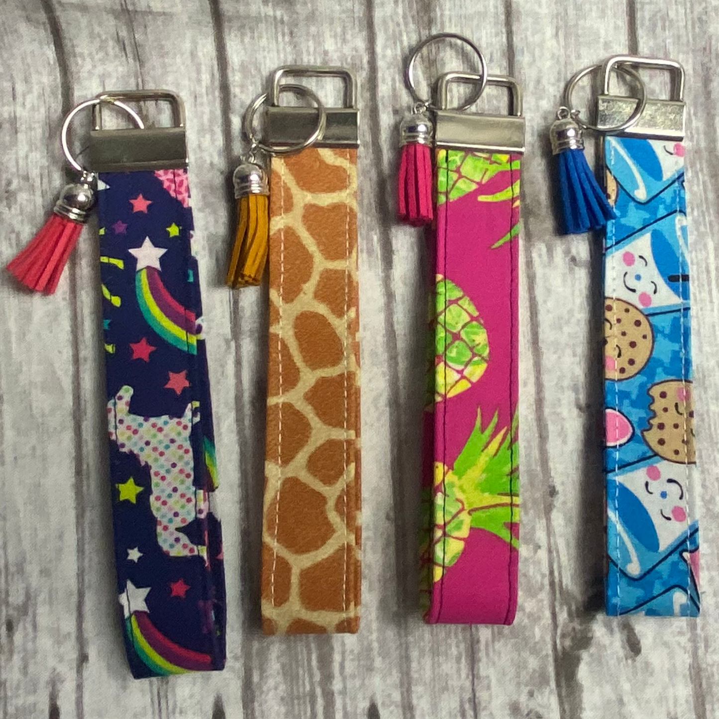Wristlet keychain,
