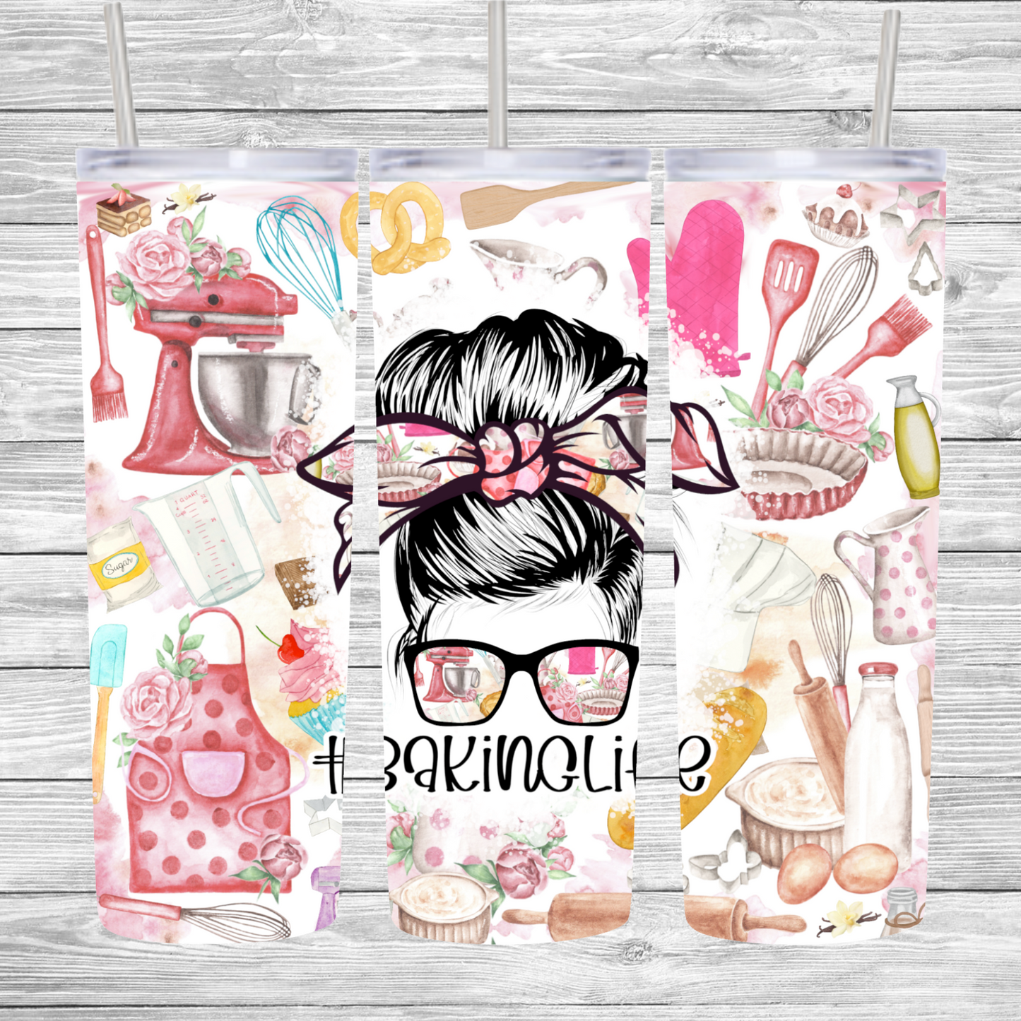Baking Life 20oz Sublimated Tumbler